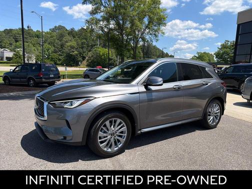 Graphite Shadow 2024 INFINITI QX50 LUXE