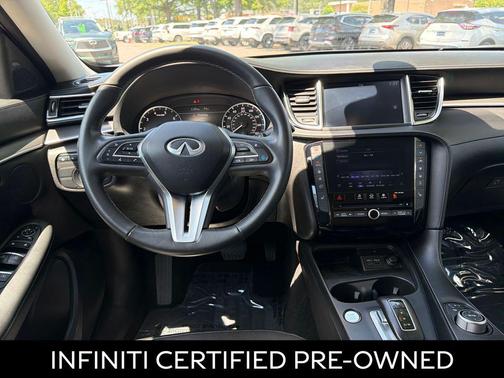 Graphite Shadow 2024 INFINITI QX50 LUXE