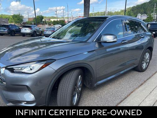 Graphite Shadow 2024 INFINITI QX50 LUXE