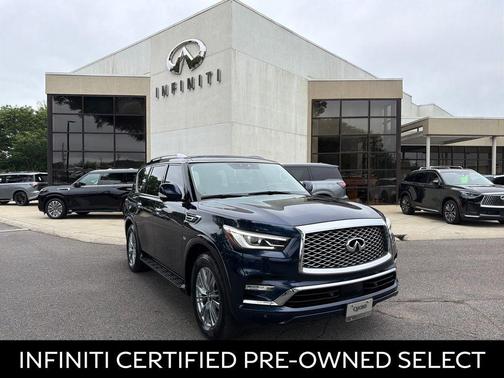 Hermosa Blue 2020 INFINITI QX80 Luxe