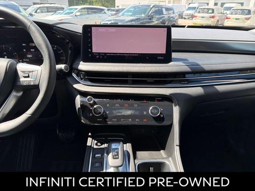 Radiant White 2026 INFINITI QX60 LUXE FWD