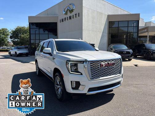 White Frost Tricoat 2023 GMC Yukon XL Denali