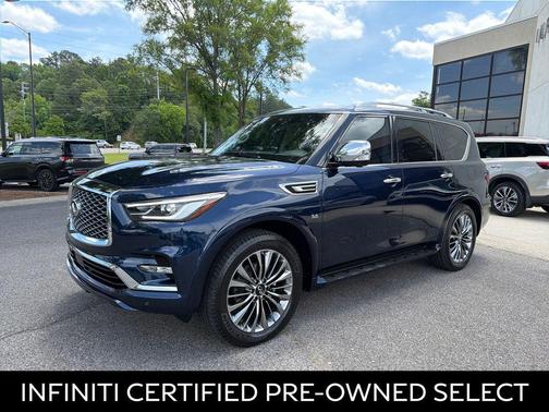 Hermosa Blue 2019 INFINITI QX80 Luxe