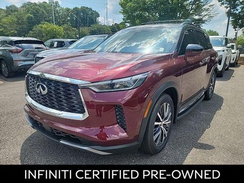 Deep Bordeaux/Black Obsidian 2025 INFINITI QX60 AUTOGRAPH