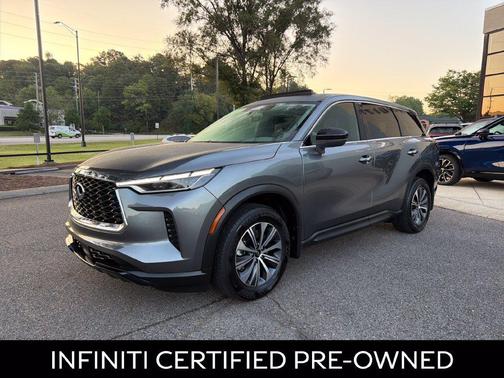 Graphite Shadow 2025 INFINITI QX60 Pure