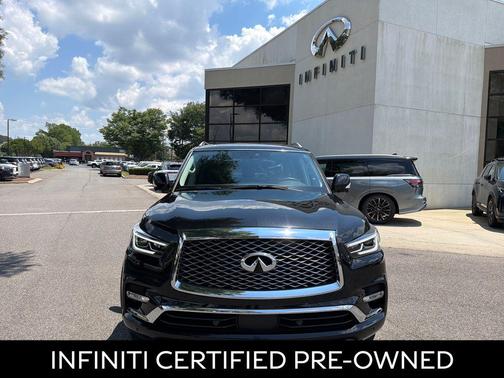 Mineral Black 2024 INFINITI QX80 Luxe