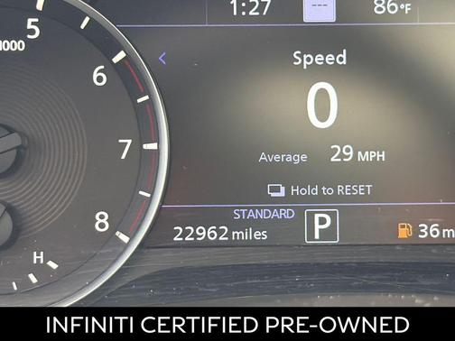 Black Obsidian 2025 INFINITI QX55 ESSENTIAL