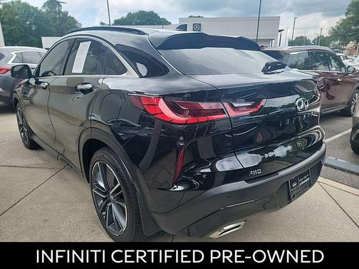 Black Obsidian 2025 INFINITI QX55 ESSENTIAL