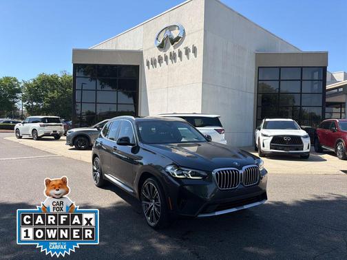 Dark Graphite Metallic 2023 BMW X3 sDrive30i