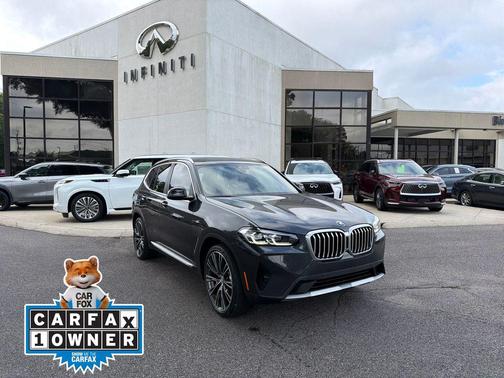 Dark Graphite Metallic 2023 BMW X3 sDrive30i