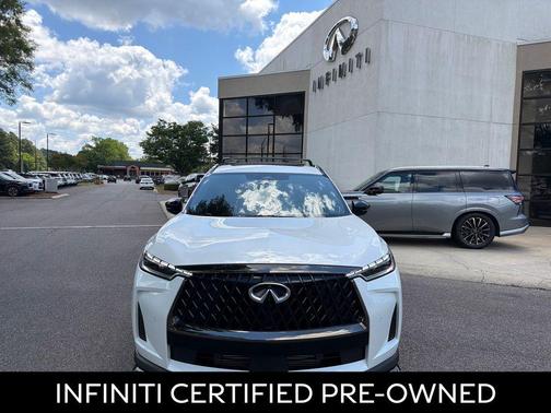 Radiant White 2026 INFINITI QX60 SPORT AWD