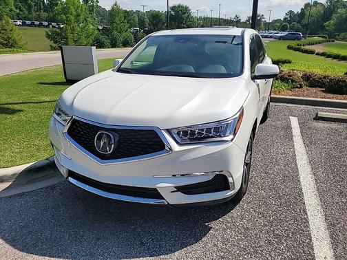 White Diamond Pearl 2018 Acura MDX 3.5L
