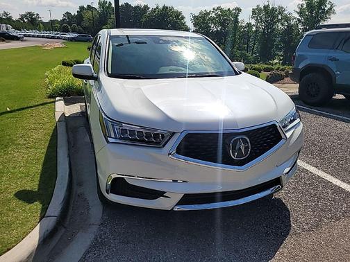 White Diamond Pearl 2018 Acura MDX 3.5L