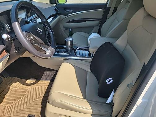 White Diamond Pearl 2018 Acura MDX 3.5L