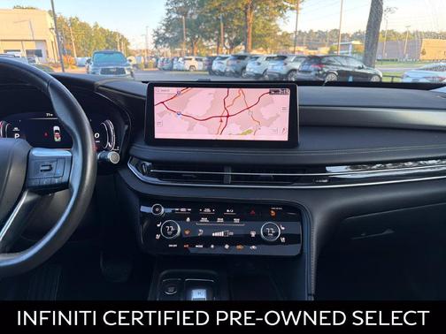Mineral Black 2024 INFINITI QX60 Luxe