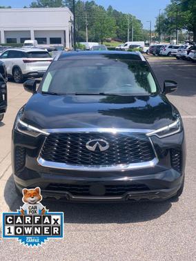 Mineral Black 2023 INFINITI QX60 Luxe