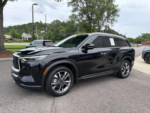 Mineral Black 2023 INFINITI QX60 Luxe