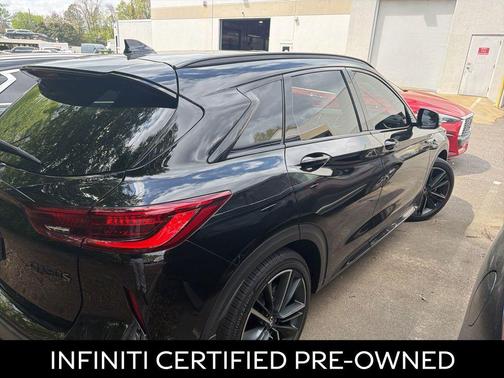 Black Obsidian 2025 INFINITI QX50 SPORT