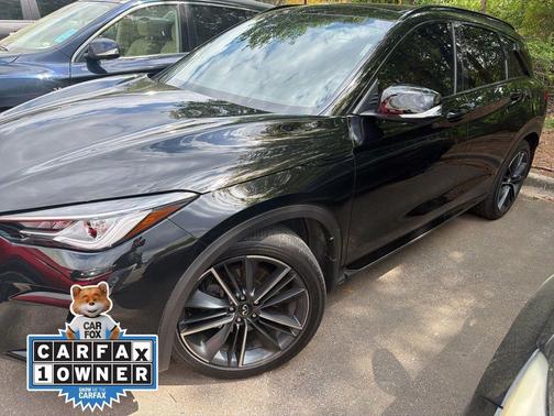 Black Obsidian 2025 INFINITI QX50 SPORT