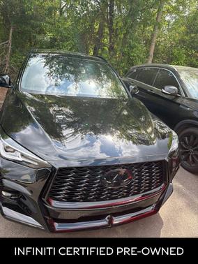 Black Obsidian 2025 INFINITI QX50 SPORT