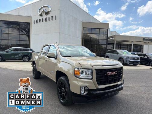Desert Sand Metallic 2022 GMC Canyon Elevation