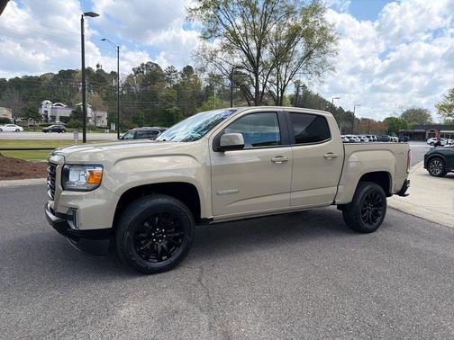 Desert Sand Metallic 2022 GMC Canyon Elevation