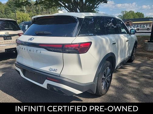 Glacier White 2025 INFINITI QX60 Pure