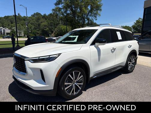 Majestic White 2025 INFINITI QX60 SENSORY