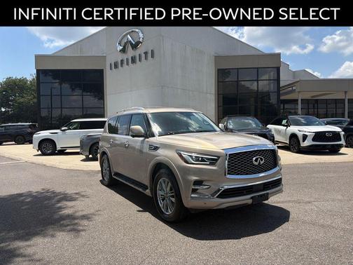 Champagne Quartz 2019 INFINITI QX80 Luxe