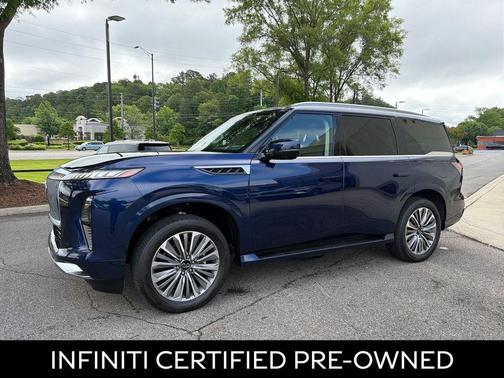 Grand Blue 2025 INFINITI QX80 SENSORY AWD