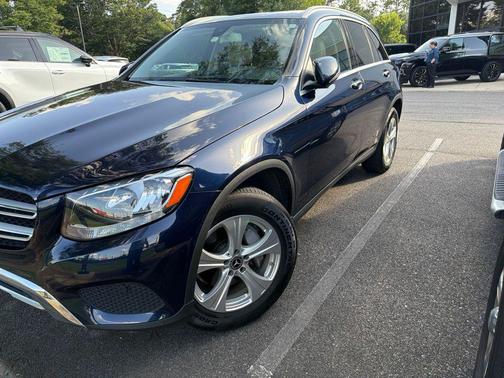 Lunar Blue Metallic 2018 Mercedes-Benz GLC 300 4MATIC
