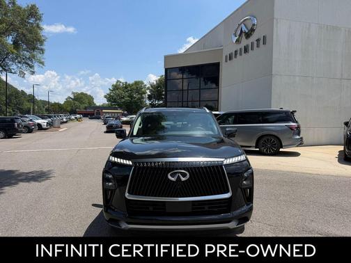 Mineral Black 2025 INFINITI QX80 SENSORY AWD