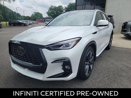 Radiant White 2024 INFINITI QX50 SPORT