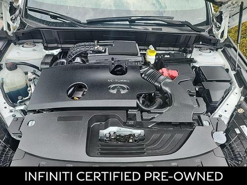 Radiant White 2024 INFINITI QX50 SPORT