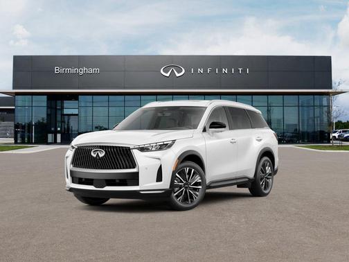 Radiant White 2027 INFINITI QX60 LUXE FWD