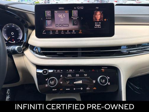 Mineral Black 2023 INFINITI QX60 Luxe