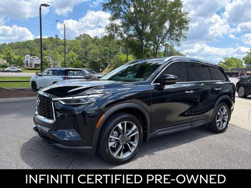 Mineral Black 2023 INFINITI QX60 Luxe