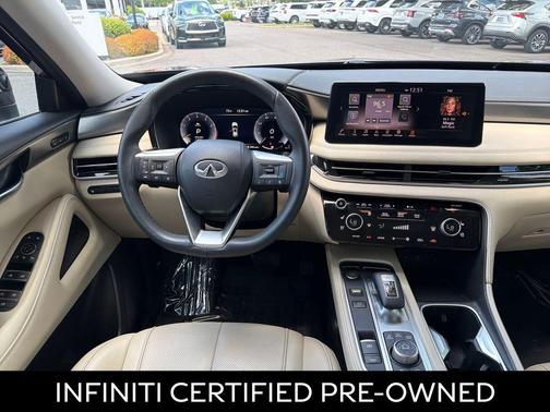 Mineral Black 2023 INFINITI QX60 Luxe