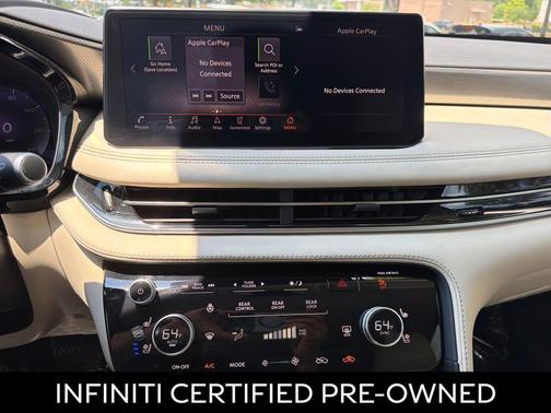 Mineral Black 2023 INFINITI QX60 Luxe