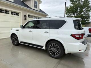 Aspen White TriCoat Pearl 2022 Nissan Armada Platinum 2WD