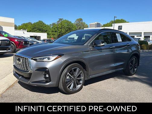 Graphite Shadow 2025 INFINITI QX55 LUXE
