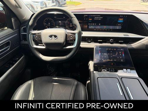 Coulis Red 2025 INFINITI QX80 SENSORY AWD