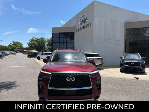 Coulis Red 2025 INFINITI QX80 SENSORY AWD