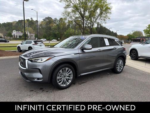 Graphite Shadow 2023 INFINITI QX50 LUXE