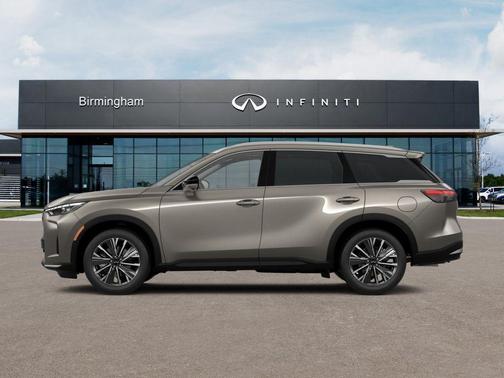 Warm Titanium 2027 INFINITI QX60 LUXE FWD