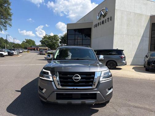 Gun Metallic 2023 Nissan Armada Platinum 2WD