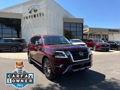 Coulis Red Pearl 2024 Nissan Armada Platinum 2WD