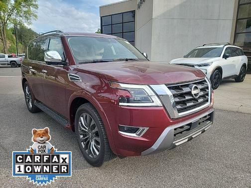 Coulis Red Pearl 2024 Nissan Armada Platinum 2WD
