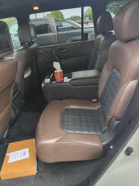 Pearl White Tricoat 2020 Nissan Armada Platinum 2WD