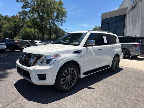 Pearl White Tricoat 2020 Nissan Armada Platinum 2WD